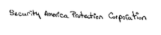 SECURITY AMERICA PROTECTION CORPORATION