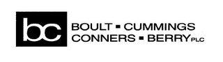 BC BOULT CUMMINGS CONNERS BERRY PLC