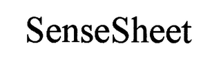 SENSESHEET