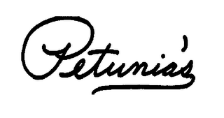 PETUNIA'S