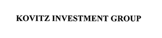 KOVITZ INVESTMENT GROUP