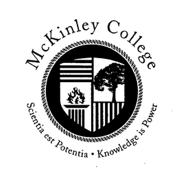 MCKINLEY COLLEGE SCIENTIA EST POTENTIA KNOWLEDGE IS POWER