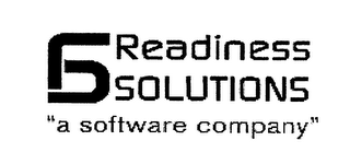 RS READINESS SOLUTIONS "A SOFTWARE COMPANY"