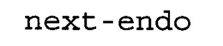 NEXT-ENDO