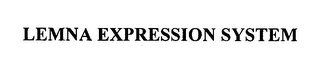 LEMNA EXPRESSION SYSTEM