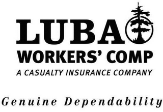 LUBA WORKERS' COMP A CASUALTY INSURANCE COMPANY GENUINE DEPENDABILITY