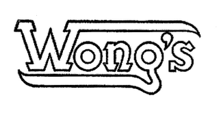 WONG'S