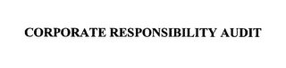 CORPORATE RESPONSIBILITY AUDIT