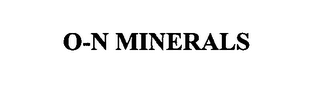 O-N MINERALS