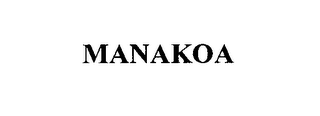 MANAKOA