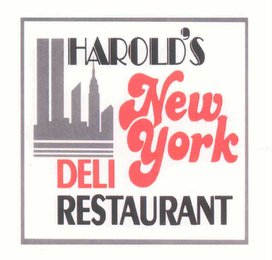 HAROLD'S NEW YORK DELI RESTAURANT