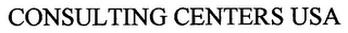 CONSULTING CENTERS USA