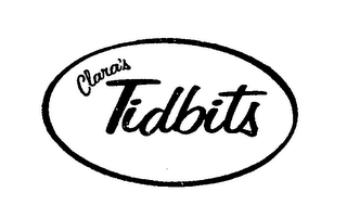 CLARA'S TIDBITS