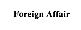 FOREIGN AFFAIR