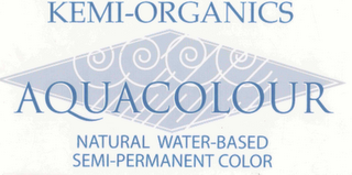 KEMI-ORGANICS AQUACOLOUR NATURAL WATER-BASED SEMI-PERMANENT COLOR