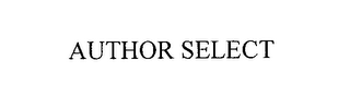 AUTHOR SELECT