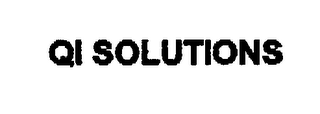 QI SOLUTIONS