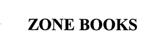 ZONE BOOKS