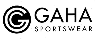 G GAHA SPORTSWEAR