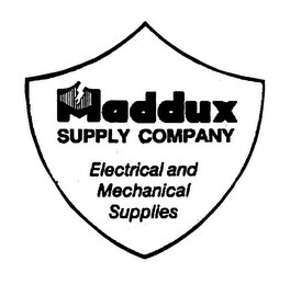 MADDUX SUPPLY COMPANY ELECTRICAL AND MECHANICAL SUPPLIES