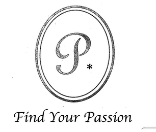 P FIND YOUR PASSION