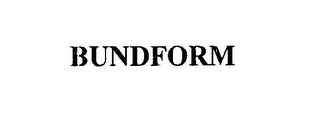 BUNDFORM