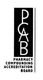 PCAB PHARMACY COMPOUNDING ACCREDITATION BOARD