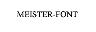 MEISTER-FONT