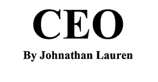 CEO BY JOHNATHAN LAUREN