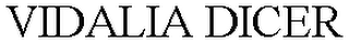 VIDALIA DICER