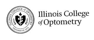 ILLINOIS COLLEGE OF OPTOMETRY FOUNDED IN 1872