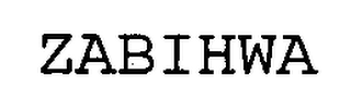 ZABIHWA