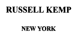 RUSSELL KEMP NEW YORK