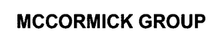 MCCORMICK GROUP