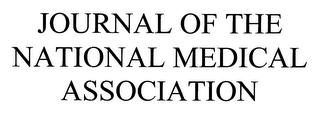 JOURNAL OF THE NATIONAL MEDICAL ASSOCIATION