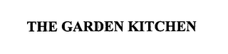 THE GARDEN KITCHEN