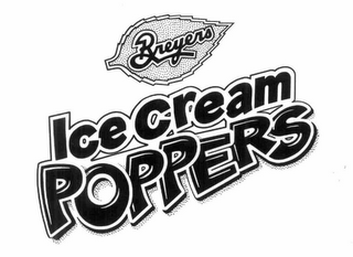 BREYERS ICE CREAM POPPERS