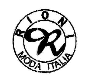 R RIONI MODA ITALIA