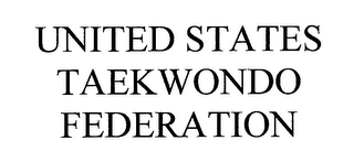 UNITED STATES TAEKWONDO FEDERATION