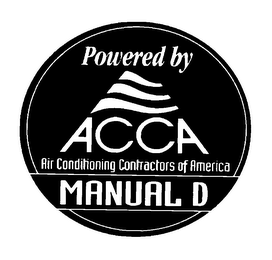 POWERED BY ACCA AIR CONDITIONING CONTRACTORS OF AMERICA MANUAL D