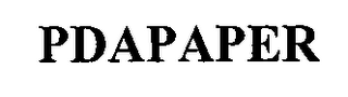 PDAPAPER