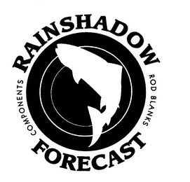 RAINSHADOW FORECAST COMPONENTS ROD BLANKS