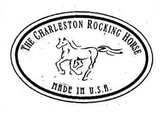 THE CHARLESTON ROCKING HORSE MADE IN U.S.A.