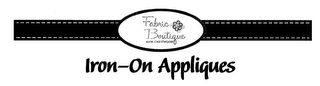 FABRIC BOUTIQUE ANW CRESTWOOD IRON - ON APPLIQUES