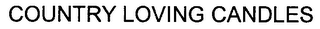 COUNTRY LOVING CANDLES