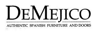 DEMEJICO AUTHENTIC SPANISH FURNITURE AND DOORS