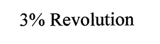 3% REVOLUTION