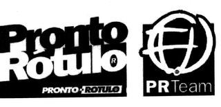 PRONTO ROTULO PR TEAM