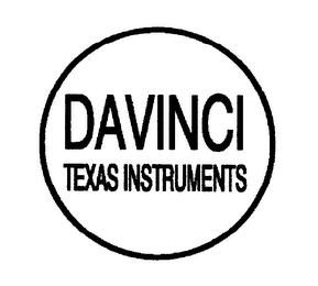 DAVINCI TEXAS INSTRUMENTS