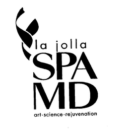 LA JOLLA SPA MD ART · SCIENCE · REJUVENATION